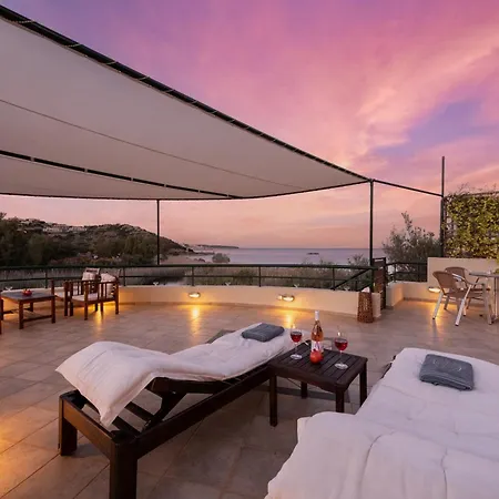 فيلة Coastal Dream Beachview Jacuzzi& Sauna Amoudara (Lasithi)